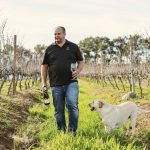 Rikus Neethling in the Vineyards